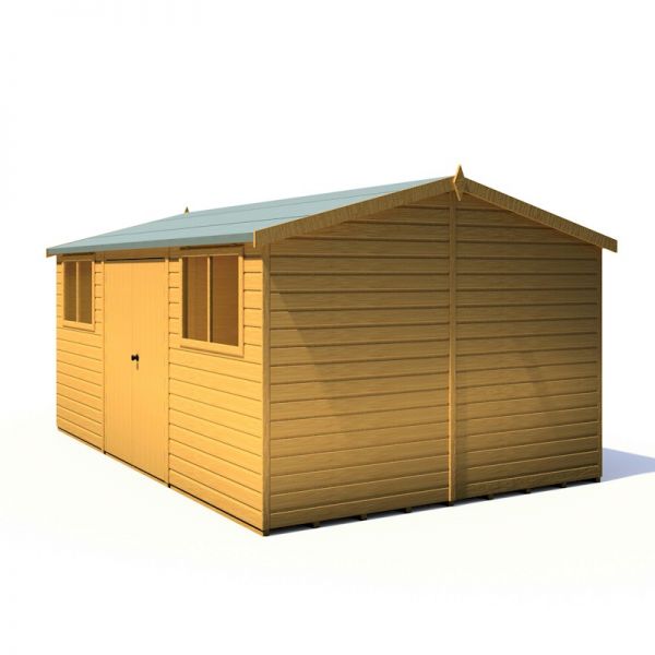 Shire Atlas Reverse Shed 10x15 with Double Doors