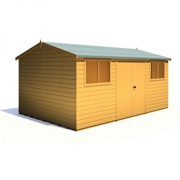 Shire Atlas Reverse Shed 10x15 with Double Doors