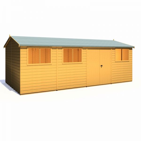 Shire Atlas Reverse Shed 10x20 with Double Doors