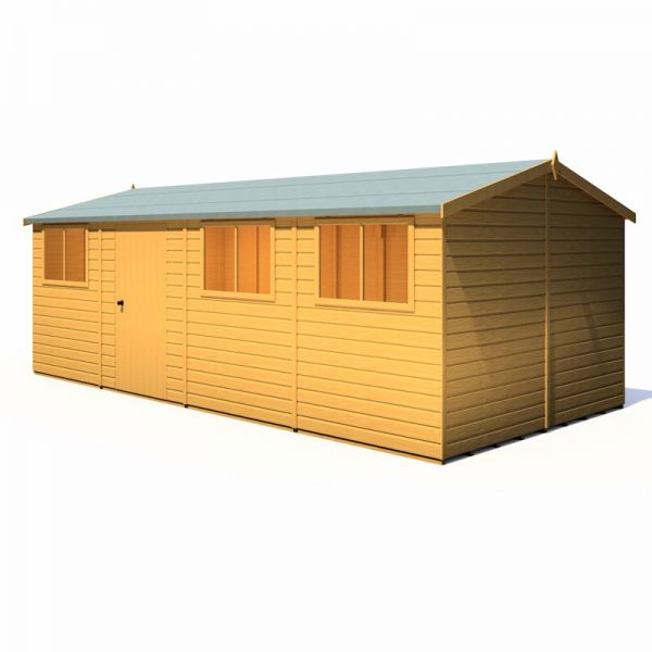 Shire Atlas Reverse Shed 10x20 with Single Door