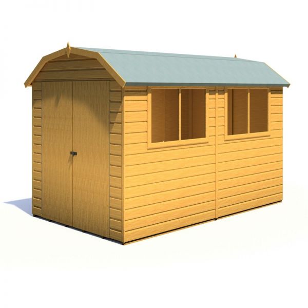 Shire Barn Shed 10x6 with Double Doors