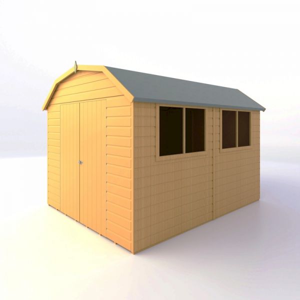 Shire Barn Shed 10x8 with Double Doors