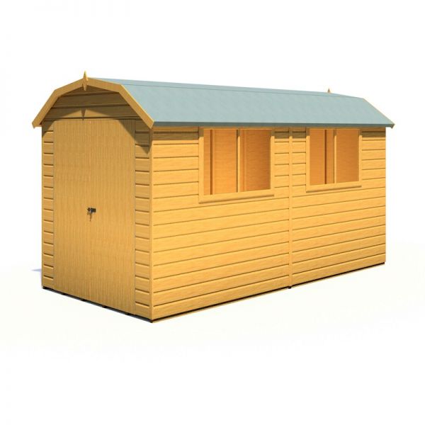 Shire Barn Shed 12x6 with Double Doors