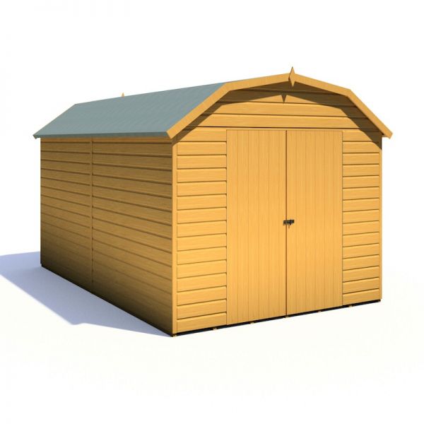 Shire Barn Shed 12x8 with Double Doors