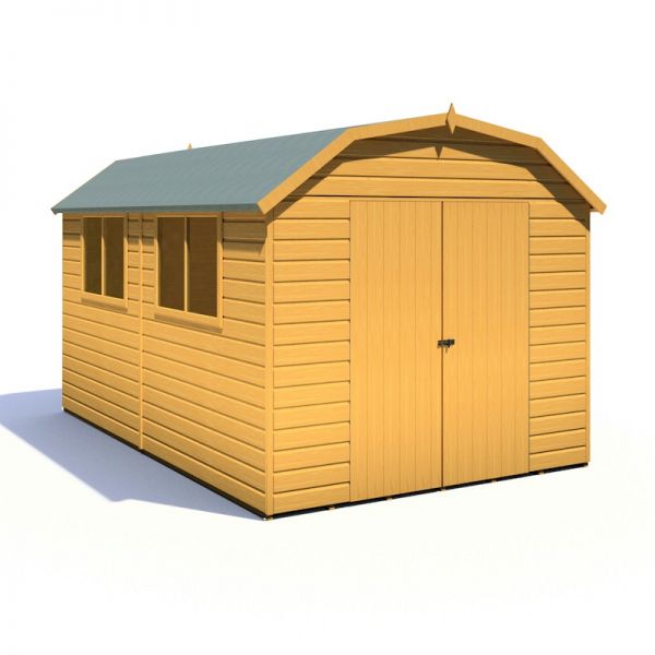 Shire Barn Shed 12x8 with Double Doors