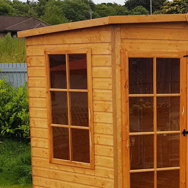 Shire Hampton Corner Summerhouse 8x8