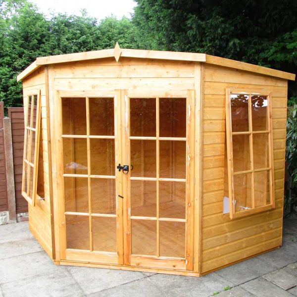 Shire Hampton Corner Summerhouse 8x8