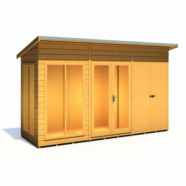 Shire Lela 12x4 Summerhouse including Storage