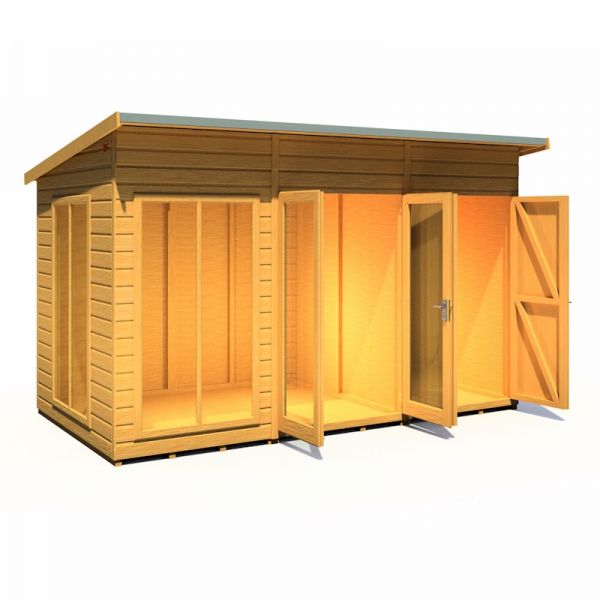 Shire Lela Summerhouse 12x6 including Storage