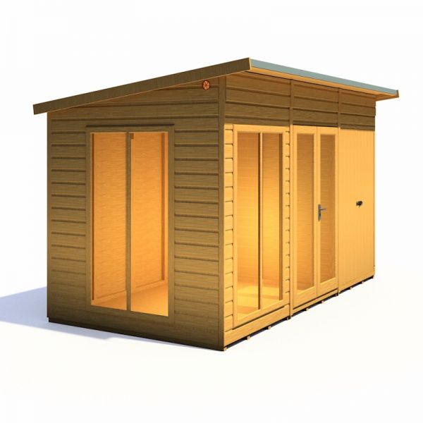 Shire Lela Summerhouse 12x6 including Storage