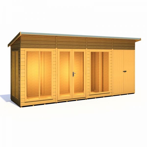 Shire Lela Summerhouse 16x4 including Storage