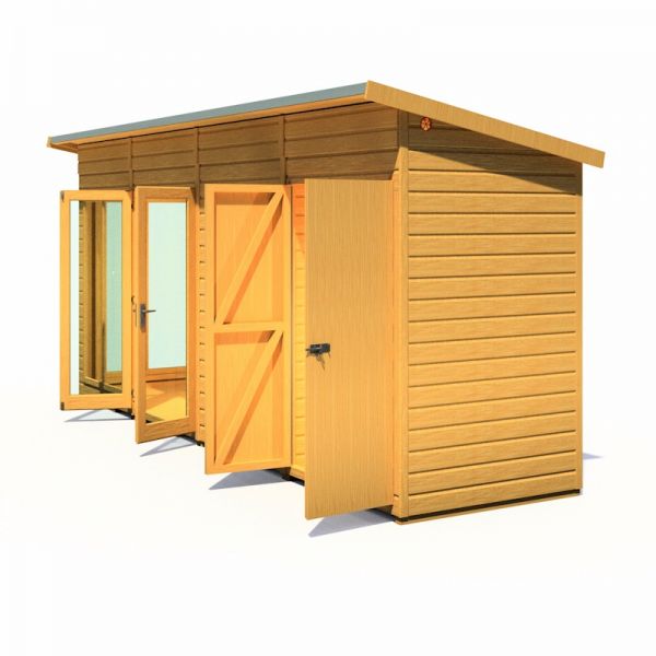 Shire Lela Summerhouse 16x4 including Storage