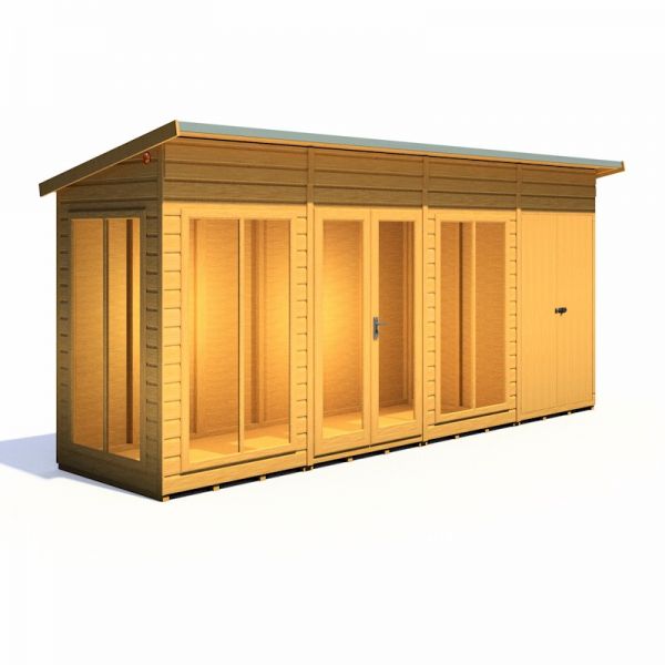 Shire Lela Summerhouse 16x4 including Storage