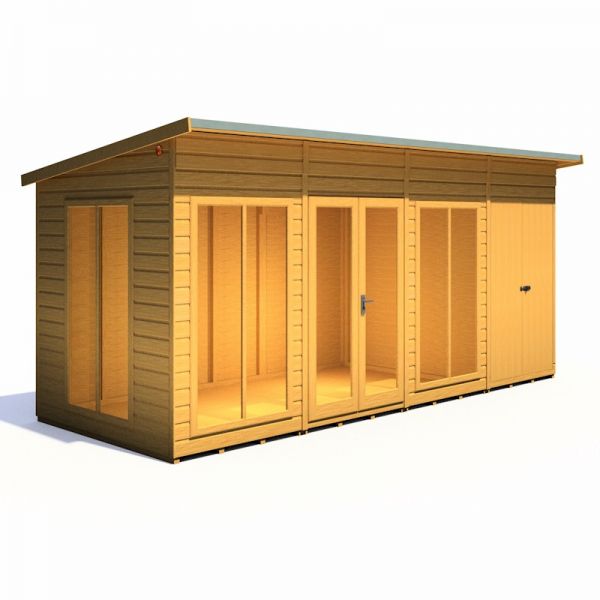 Shire Lela Summerhouse 16x6 including Storage