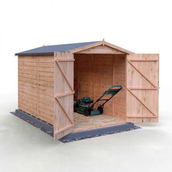 Shire Overlap Garden Shed 10x6 No Windows