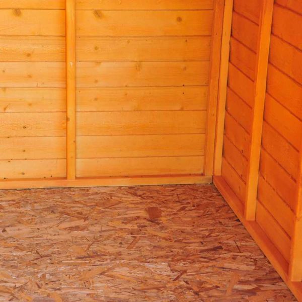 Shire Value Overlap Garden Shed 10x8 No Windows