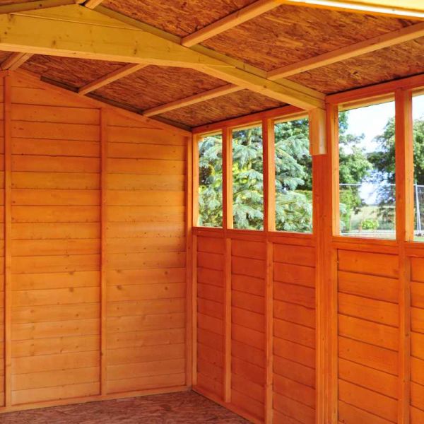 Shire Value Overlap Garden Shed 12x8 with Double Doors