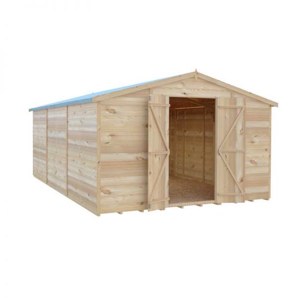 Shire Value Overlap Garden Shed 15x10 No Windows