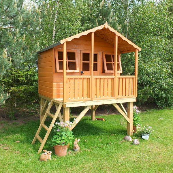 Shire Stork Playhouse and Platform - One Garden