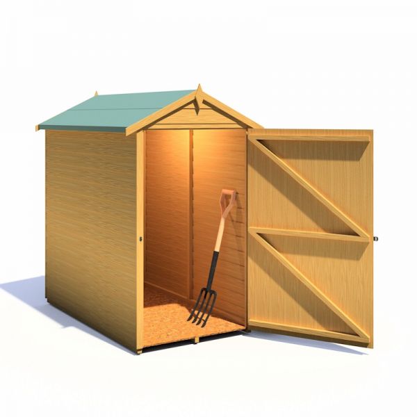 Shire Value Overlap Apex Shed 3x5