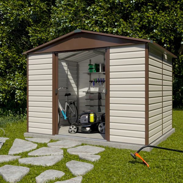 Yardmaster Shiplap 108TBSL Metal Shed 2.85 x 2.26m - One Garden